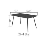 Luxembourg Dining Table 56"x31" - furnish.
